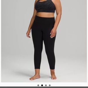 BNWT Lululemon Align HR 25 black size 4